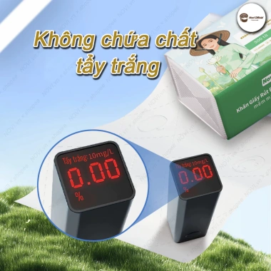 Giấy ăn 300 tờ 4 lớp 75 rút một lần mềm mịn an toàn - Cô gái hoa sen, giá 79.000₫
