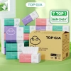 Giấy ăn Gấu Trúc Top Gia 30 gói 4 lớp mix 3 màu - Siêu mềm, thấm hút, giá 45.000 VND 10
