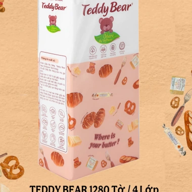 Giấy Ăn Rút TEDDY BEAR 4 Lớp Cao Cấp, Khăn Giấy Treo Tường Đa Năng, 155.000 VNĐ 8 Giấy Ăn Rút TEDDY BEAR 4 Lớp Cao Cấp, Khăn Giấy Treo Tường Đa Năng, 155.000 VNĐ 8