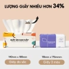 Giấy ăn rút Topgia thùng 20 gói 240 tờ 4 lớp đa sắc, dập vân 4D, mềm mịn, thấm hút tốt - Giá chỉ 119.000₫ 3