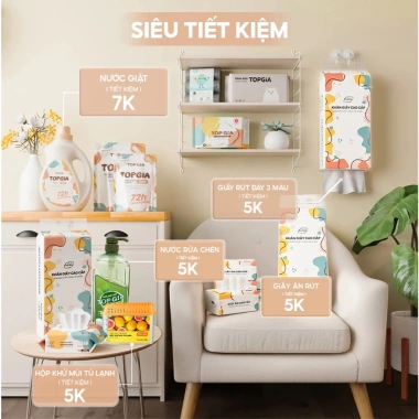Giấy ăn rút Topgia thùng 20 gói 240 tờ 4 lớp đa sắc, dập vân 4D, mềm mịn, thấm hút tốt - Giá chỉ 119.000₫ 9 Giấy ăn rút Topgia thùng 20 gói 240 tờ 4 lớp đa sắc, dập vân 4D, mềm mịn, thấm hút tốt - Giá chỉ 119.000₫ 9