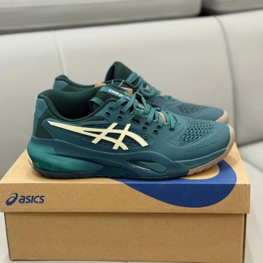 Giày Asic Gel Resolusion Tennis Pickleball 10 Màu Xanh Lam Giá ưu đãi 957.000đ