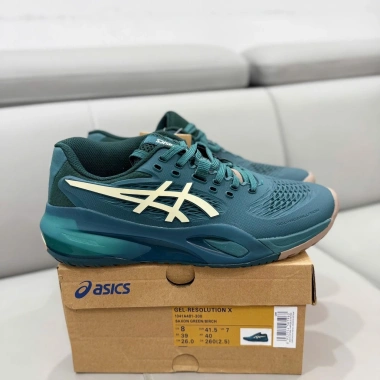 Giày Asic Gel Resolusion Tennis Pickleball 10 Màu Xanh Lam Giá ưu đãi 957.000đ
