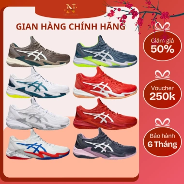 Giày Asics Court FF 3 Novak - Tennis Pickleball Cầu Lông Bóng Chuyền, Giá 1.650.000₫