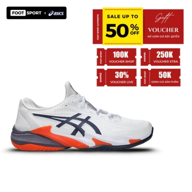 Giày Asics Court FF3 1.041A370-104 Pickleball Tennis nam nữ chính hãng FOOTSPORT