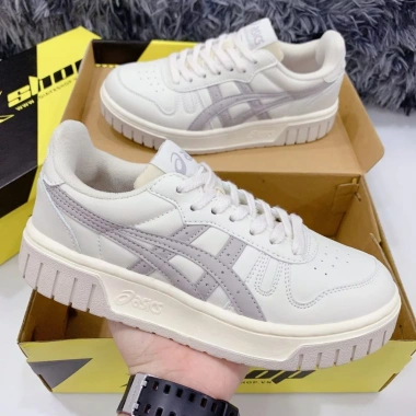 Giày Asics Court MZ Cream Black Gum Full Box – Hàng chuẩn 1:1, giảm giá 550k