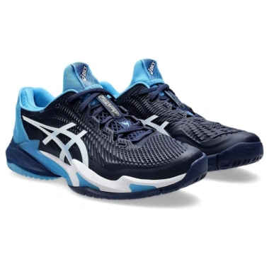 Giày Asics Court Novak FF3 Blue Expanse White Nam Nữ Thể Thao Pickleball Full Box Full Size - Giá 899.000