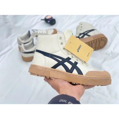Giày Asics Court Trail cao cổ đế cao su chống trơn trượt, đế nâu bản siêu cấp chính hãng, giảm giá 199.500₫
