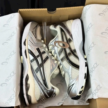 Giày ASICS Gel Kayano 14 Cream Black Đế Cao Êm Nhẹ - Giảm Giá 1,35 Triệu