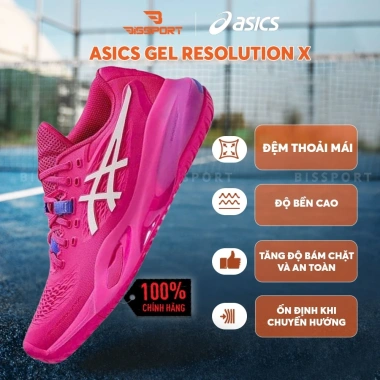Giày Asics Gel Resolution X Tennis Pickleball Xanh Matcha – Ổn Định, Thoáng Khí, Nhẹ, Giảm Chấn 8
