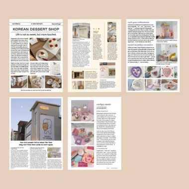 Giấy báo decor hiện đại cổ điển - Dùng làm sổ Bullet Journal, trang trí hộp quà 10