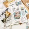 Giấy báo decor hộp quà hiện đại cổ điển, mẫu Bullet Journal đa hoạ tiết, giá 15.582 VND 3