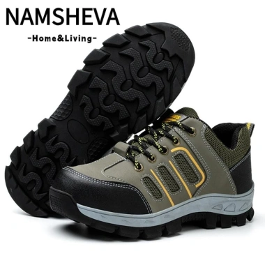 Giày bảo hộ NAMSHEVA nhẹ, chống va đập, mài mòn, đường dài cho nam nữ 401.544₫