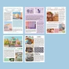 Giấy báo trang trí decor hiện đại cổ điển, dùng làm hộp quà, Bullet Journal đa mẫu, giá ưu đãi 15.876 VND 6
