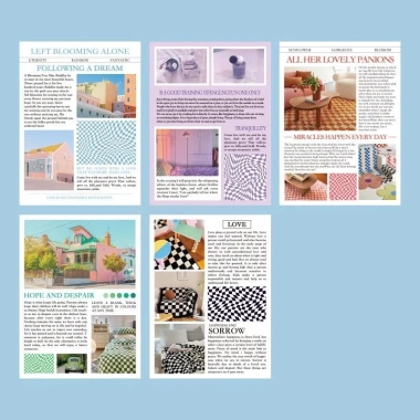 Giấy báo trang trí decor hiện đại cổ điển, dùng làm hộp quà, Bullet Journal đa mẫu, giá ưu đãi 15.876 VND