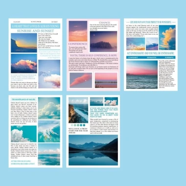 Giấy báo trang trí decor hiện đại cổ điển, dùng làm hộp quà, Bullet Journal đa mẫu, giá ưu đãi 15.876 VND