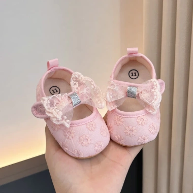 Giày Bé 0-1 Tuổi Công Chúa Chống Rơi Đế Mềm Thoáng Khí, An Toàn 0-6-12 Tháng - Giá ưu đãi 281k 4 Giày Bé 0-1 Tuổi Công Chúa Chống Rơi Đế Mềm Thoáng Khí, An Toàn 0-6-12 Tháng - Giá ưu đãi 281k 4