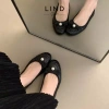 Giày bệt búp bê đính nơ Lamode G156 - LinD giảm giá 520k, nhẹ thoáng, chuẩn 9