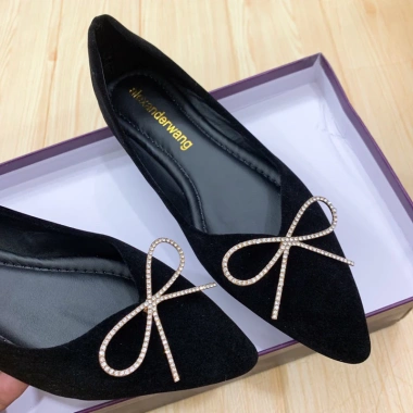 Giày bệt búp bê nơ nhỏ đính đá - Siêu sang, siêu êm mềm, giá 117.600₫