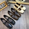 Giày bệt mũi vuông cao cấp chuẩn phom 3 màu thời trang giá ưu đãi 178.000đ