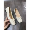 Giày bệt mũi vuông da bóng, da mờ nơ xinh, đế cao su non chống trơn - Giá chỉ 150k 5