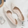 Giày bệt nữ B47 - Giày búp bê dây chéo ngọc trai, hở eo, đế bằng lụa đính ngọc, xinh xắn, giá 128.999 VND 8