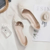 Giày bệt nữ B47 - Giày búp bê dây chéo ngọc trai, hở eo, đế bằng lụa đính ngọc, xinh xắn, giá 128.999 VND 9