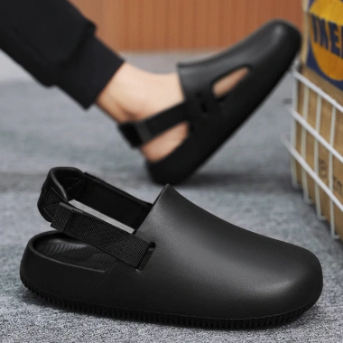 Giày Birkenstock cặp đôi Dép Baotou Đi biển nhẹ, chống mài mòn, không trượt