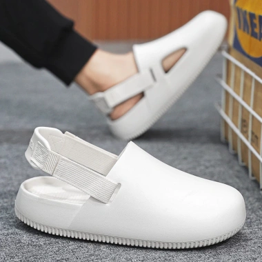 Giày Birkenstock cặp đôi Dép Baotou Đi biển nhẹ, chống mài mòn, không trượt