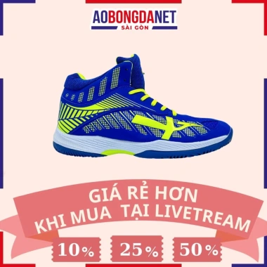 Giày Bóng Chuyền Sao Vàng 301 Navy – Chống Mài Mòn, Đế Bê Tông, Giá 759.000₫
