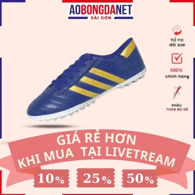 Giày Bóng Đá 3 Sọc CT3 Khâu Full Toàn Bộ Đế - Ôm chân thoải mái, sân cỏ nhân tạo, giảm giá 150k