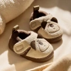 Giày bông Gấu Trúc Mario trẻ em mùa đông, velcro hoạt hình, cotton thời trang 5