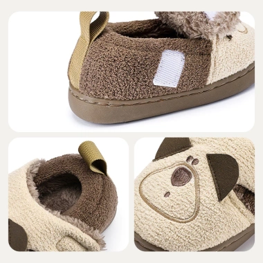 Giày bông Gấu Trúc Mario trẻ em mùa đông, velcro hoạt hình, cotton thời trang 7 Giày bông Gấu Trúc Mario trẻ em mùa đông, velcro hoạt hình, cotton thời trang 7