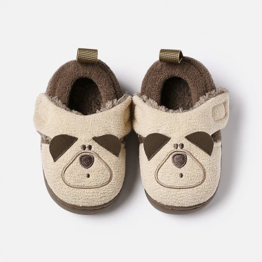 Giày bông Gấu Trúc Mario trẻ em mùa đông, velcro hoạt hình, cotton thời trang 10 Giày bông Gấu Trúc Mario trẻ em mùa đông, velcro hoạt hình, cotton thời trang 10
