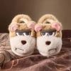 Giày Bông Mario Dễ Thương Dâu Gấu Nhỏ Velcro - Giày Dép Lông Thời Trang Mùa Đông Trẻ Em 204.750₫ 4