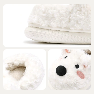 Giày bông Mario Little Dog trẻ em - Dép cotton ấm áp mùa đông, giá ưu đãi 209.520₫ 8