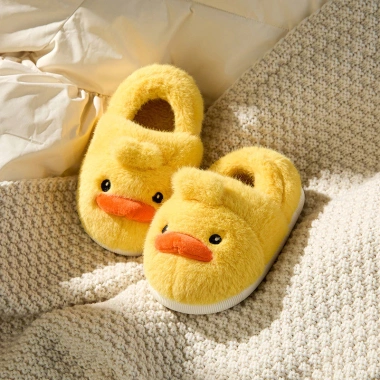 Giày bông vịt dễ thương mùa đông cho bé ấm, đi trong nhà, Cheerful Mario 6