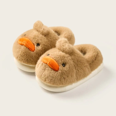 Giày bông vịt dễ thương mùa đông cho bé ấm, đi trong nhà, Cheerful Mario 12