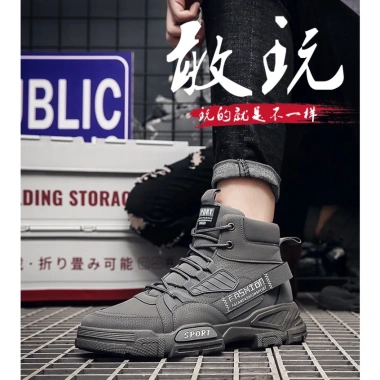 Giày Boot Cao Thể Thao phong cách Hàn Quốc, da sang trọng Luxury Sport - Giảm giá 20% chỉ 1.592.500₫