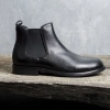 Giày boot Chelsea da bê đen nâu mũi tròn nam tính - Giá chỉ 6,337,500₫, giảm 23% 7