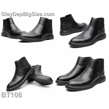 Giày Boot Chelsea Nam Cổ Cao Big Size EU45-46 Rộng - Giá ưu đãi 1.885.000₫ 4