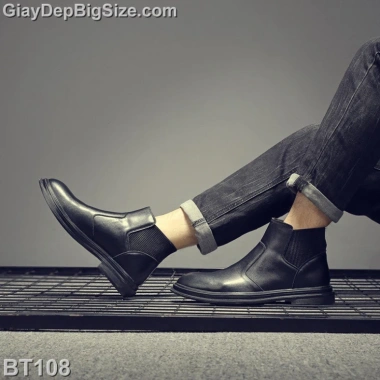 Giày Boot Chelsea Nam Cổ Cao Big Size EU45-46 Rộng - Giá ưu đãi 1.885.000₫ 7