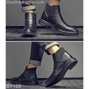 Giày Boot Chelsea Nam Cổ Cao Big Size EU45-46 Rộng - Giá ưu đãi 1.885.000₫ 8