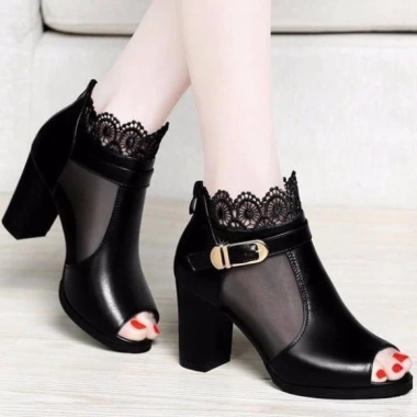 Giày Boot Cổ Lưới Hoa FREESHIP 99K TOÀN QUỐC - Giá chỉ 450.000đ, giảm 108.000đ 2