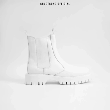 Giày boot da cổ cao nam Đen-Trắng, thời trang cá tính, giảm giá 20% còn 2.470.000₫ 7