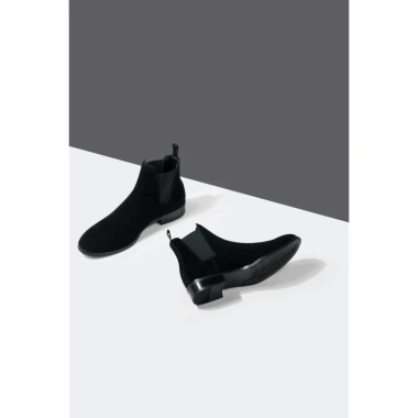 Giày boot da nam MIKENCO Black Suede Chelsea - Giá ưu đãi 1.060.891₫, chất lượng cao 4 Giày boot da nam MIKENCO Black Suede Chelsea - Giá ưu đãi 1.060.891₫, chất lượng cao 4