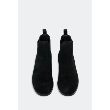 Giày boot da nam MIKENCO Black Suede Chelsea – phong cách sang trọng, giảm 20% 3