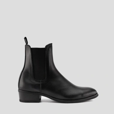 Giày Boot FANGY Chelsea Boots SS3 Đen Bóng - Giá 4.387.500 VNĐ, da cao cấp, thời trang