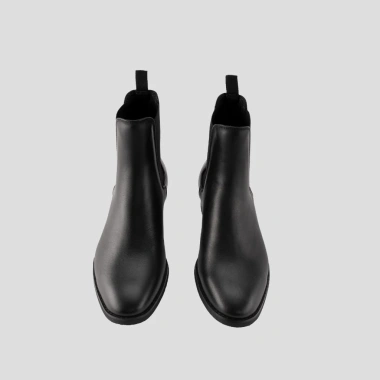 Giày Boot FANGY Chelsea Boots SS3 Đen Bóng - Giá 4.387.500 VNĐ, da cao cấp, thời trang