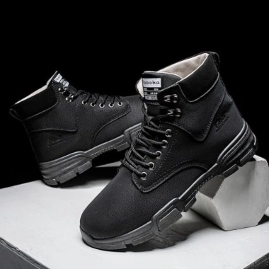 Giày Boot Nam Boots Combat cổ xưa 2 màu GN429 - giảm giá, chỉ 1,430,000 VND
